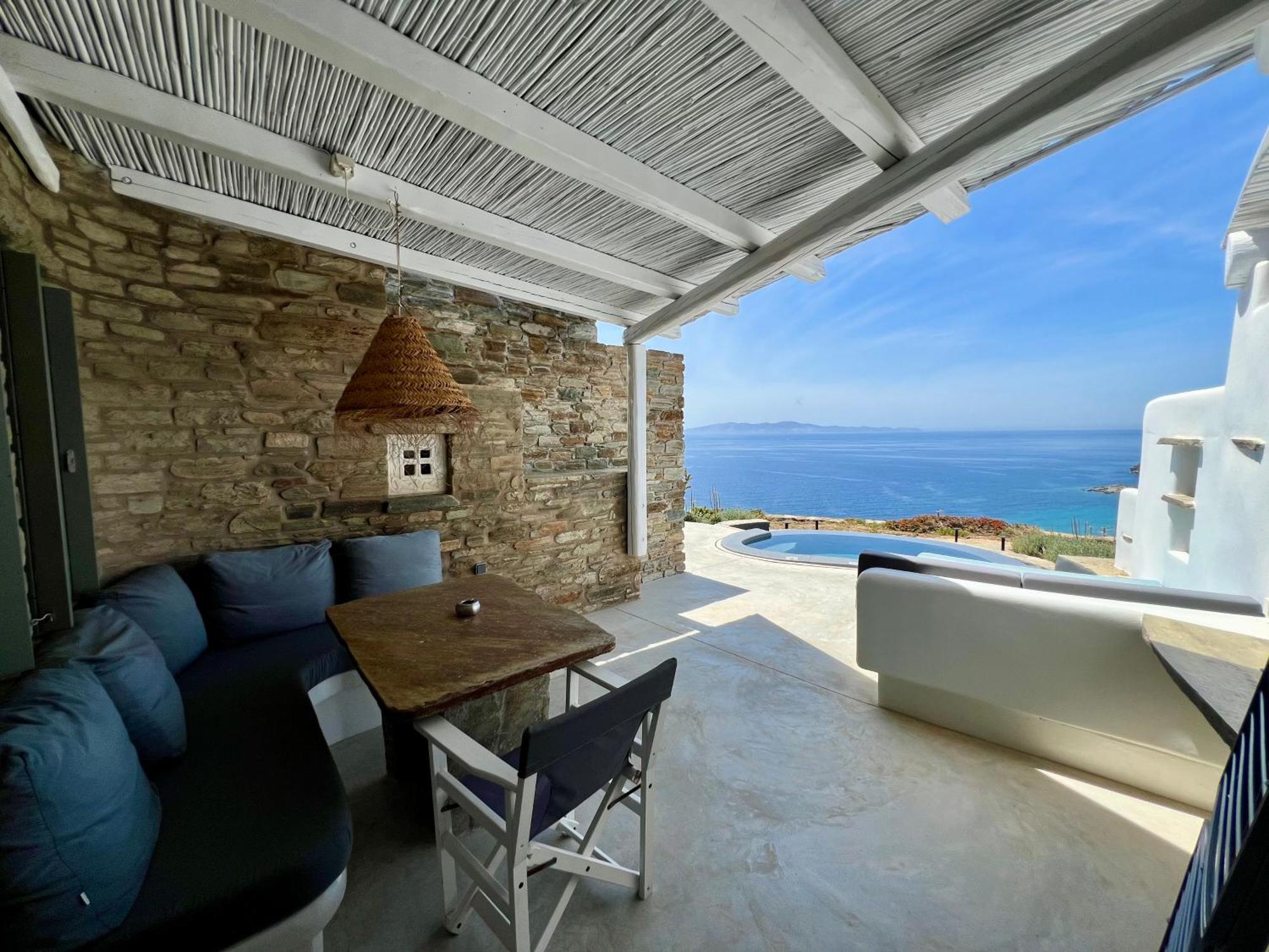 Apartamento Tinostra Casa Agios Romanos Exterior foto